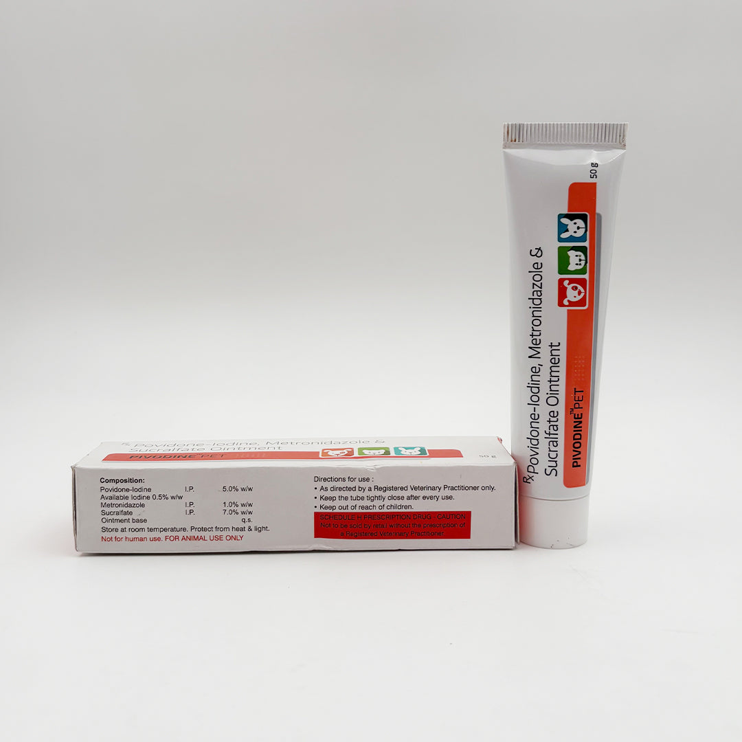 Pivodine Pet Ointment topical veterinary 