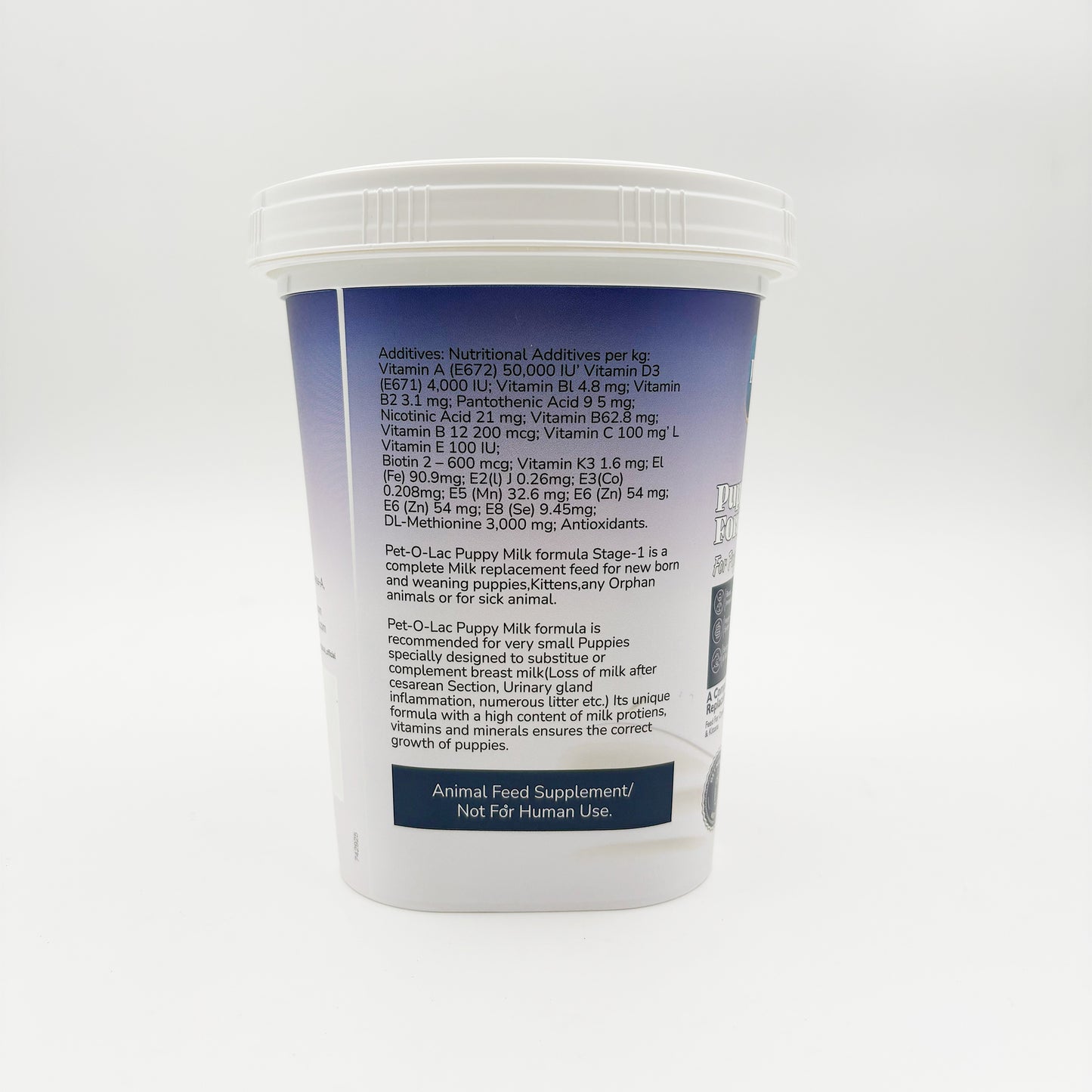 Pet-o-Lac Stage-1 Puppy Milk Formula ingredients