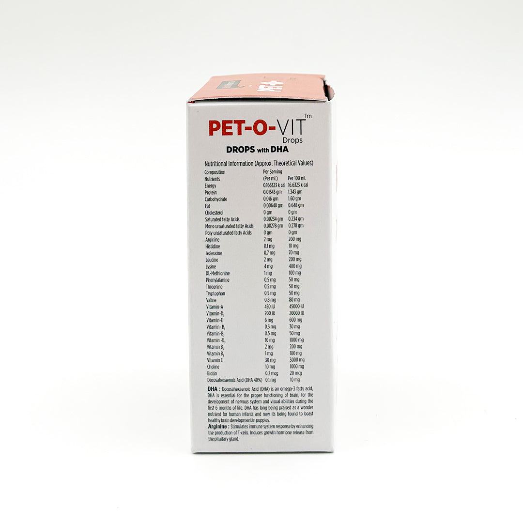 Pet-O-Vit Drops ingredients