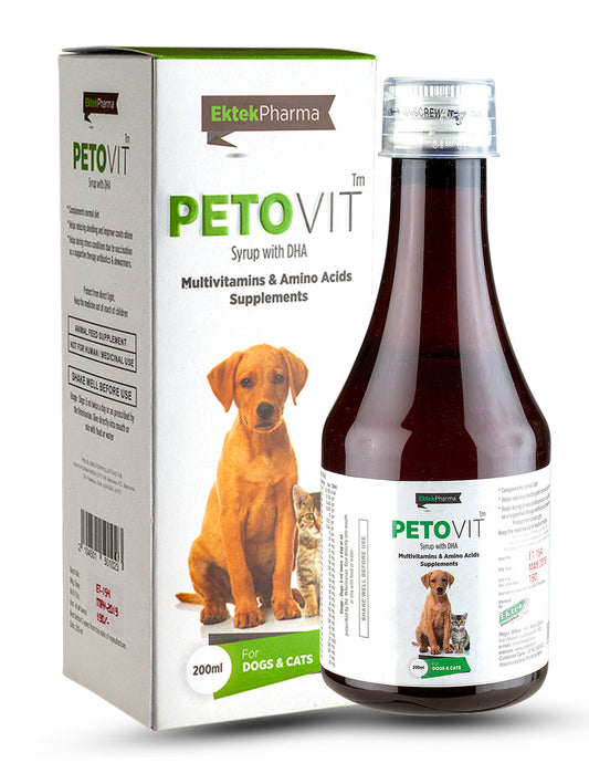 Pet-o-Vit Syrup 200ml