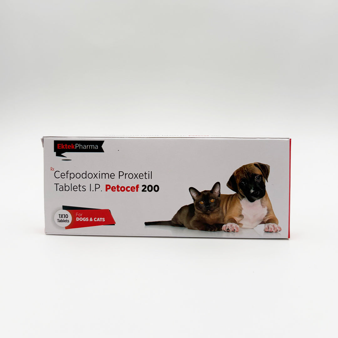 Petocef 200 Cefpodoxime Proxetil Tablets