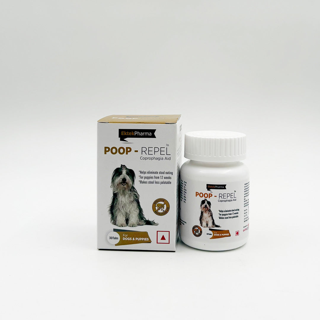 Poop Repel Tablets for Dogs 30 Tablets (Pack of 2)