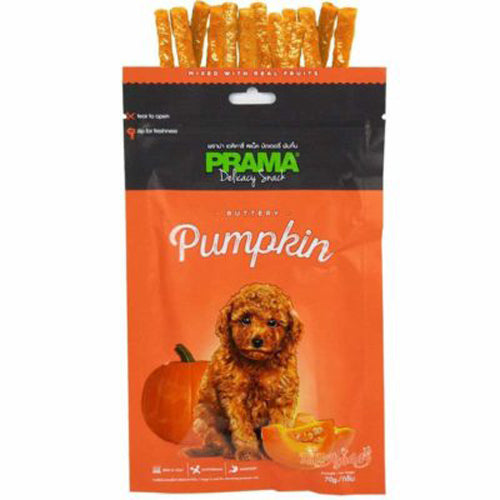 Prama Buttery Pumpkin Dog Treats 70g(Combo Pack of 2)