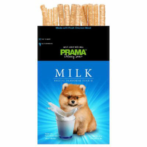 Prama Milk Dog Treats 70g(Combo Pack of 2)