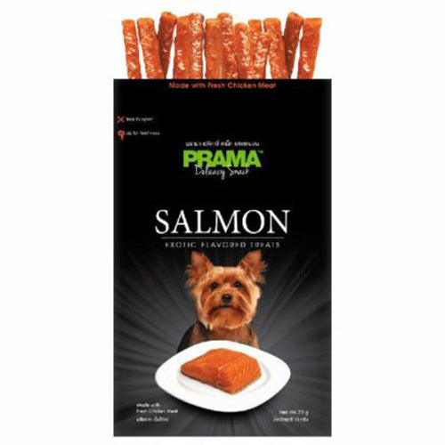 Prama Salmon Dog Treats 70g(Combo Pack of 2)