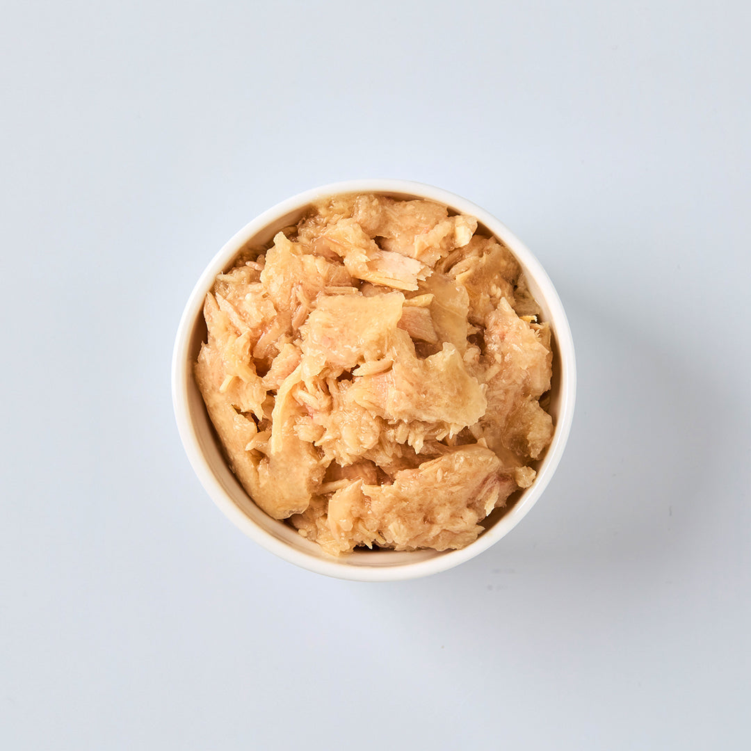 Pramy Adult Hairball Control Tuna & Chicken Jelly from inside front view