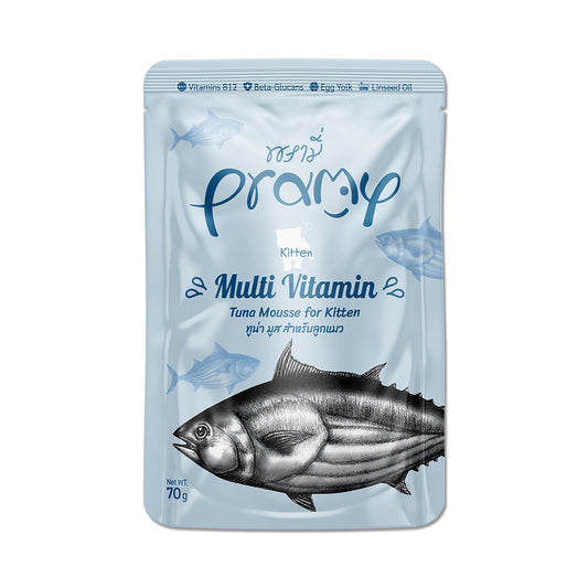 Pramy Multi Vitamin Tuna Mousse for Kittens