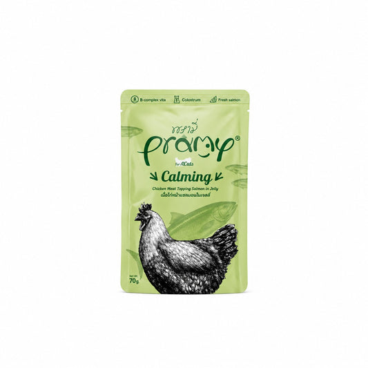 Pramy Chicken Meat Topping Salmon in Jelly