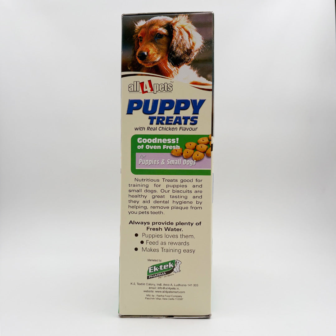 Puppy Treats certified