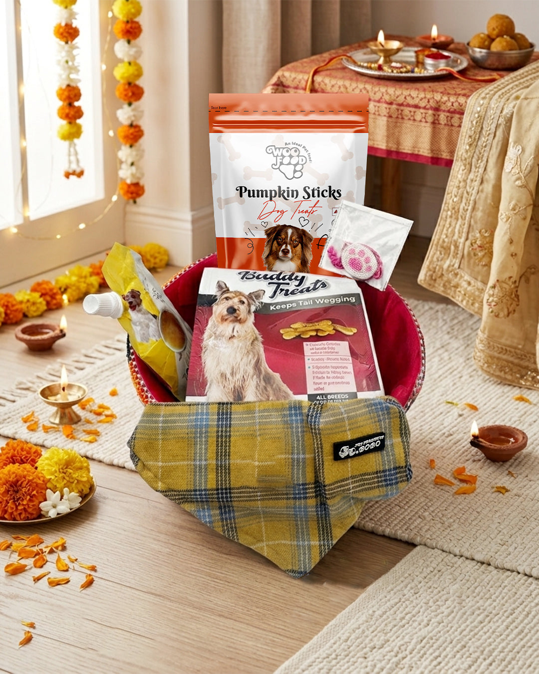 Pet Rakhi Hamper for Dogs