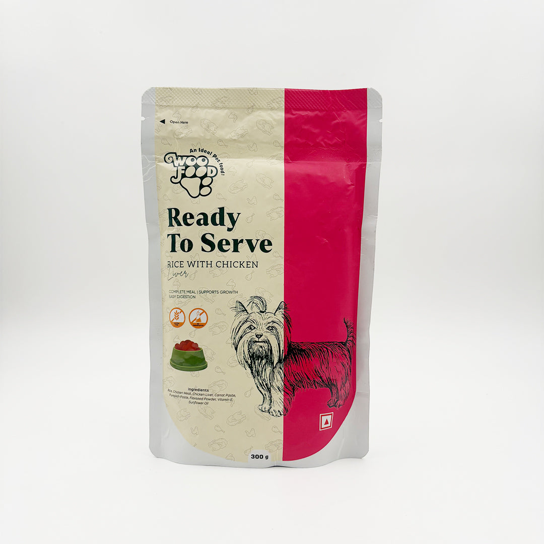 WooFood Ready-to-Serve Pet Food-rice-with-chicken