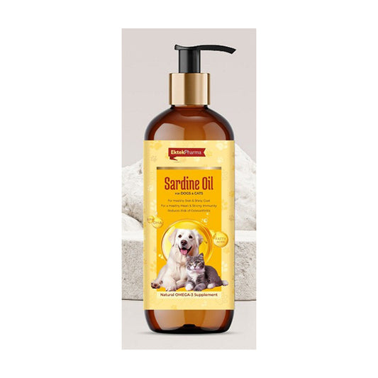 Sardine Oil 500ml For Dogs &amp; Cats