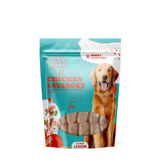 Chicken Sausages for Dogs: 150g