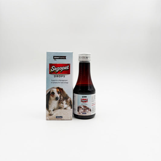 Sezopet Drops for Dogs & Cats | Seizure & Epilepsy Support Supplement