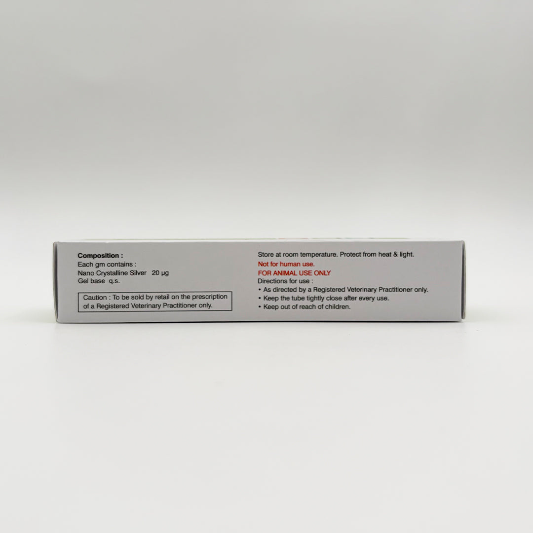 Silvitek pet wound care gel external use