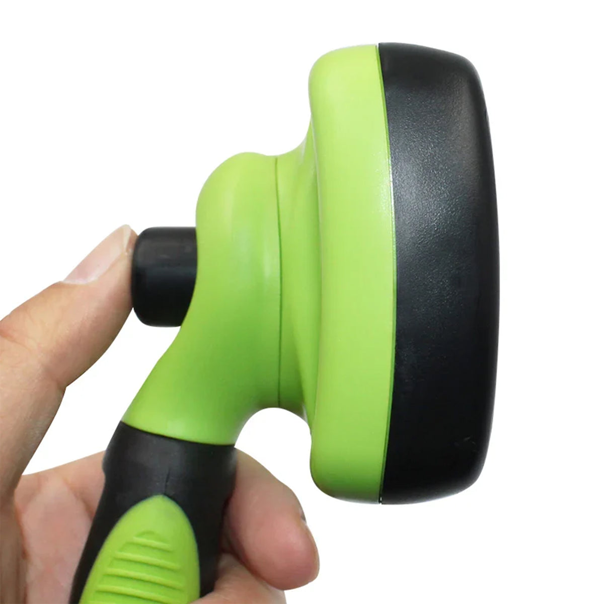 Self-Cleaning Slicker Brush with Push Button