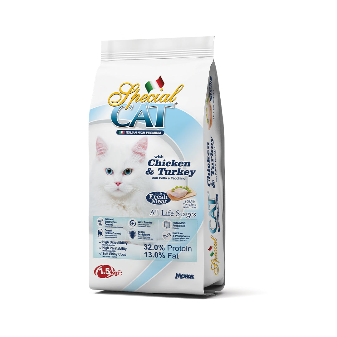 Special Cat All Life Stages Cat Food with Chicken & Turkey