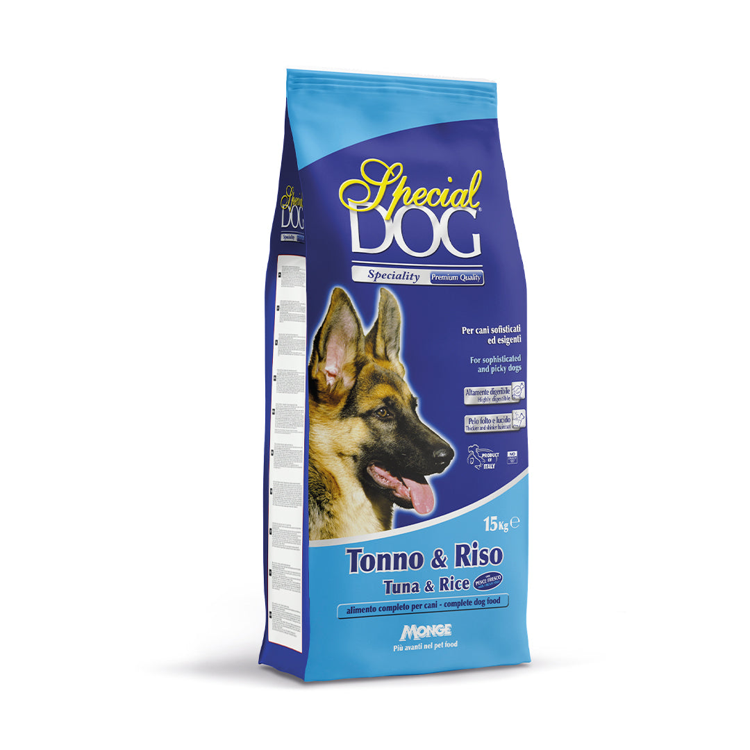 Special Dog Tuna & Rice Adult Dog Food | Skin & Coat Care