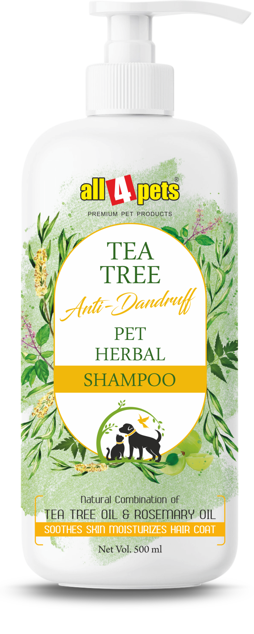 All4pets Tea Tree Oil Dog Shampoo