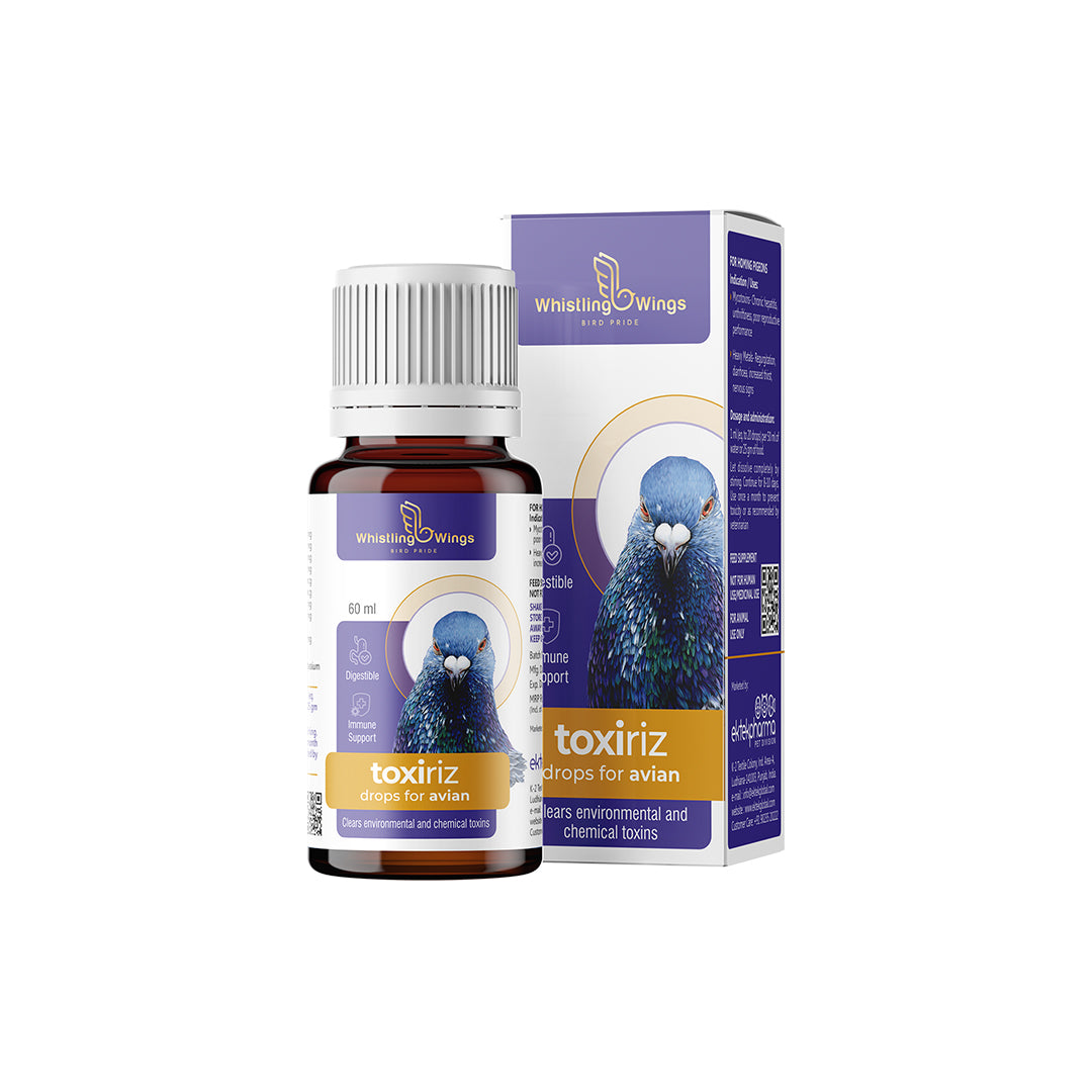 Toxiriz Drops for Avian 60ml | Nutritional Supplement for Pigeons