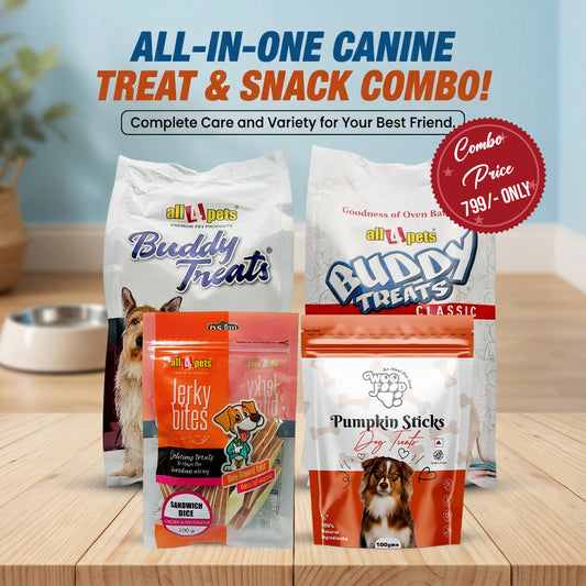 Buddy Treats Dog Biscuit & Jerky Combo