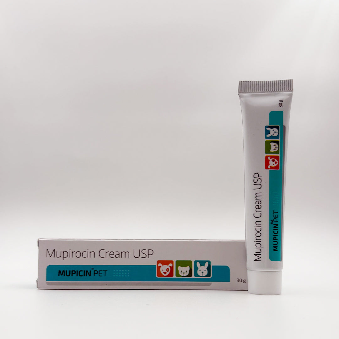 Veterinary mupirocin cream 30 g tube for dogs and cats