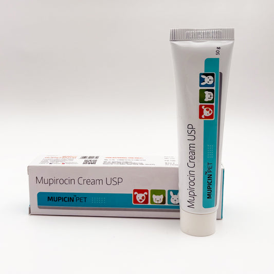 Veterinary mupirocin cream 50 g tube for dogs and cats