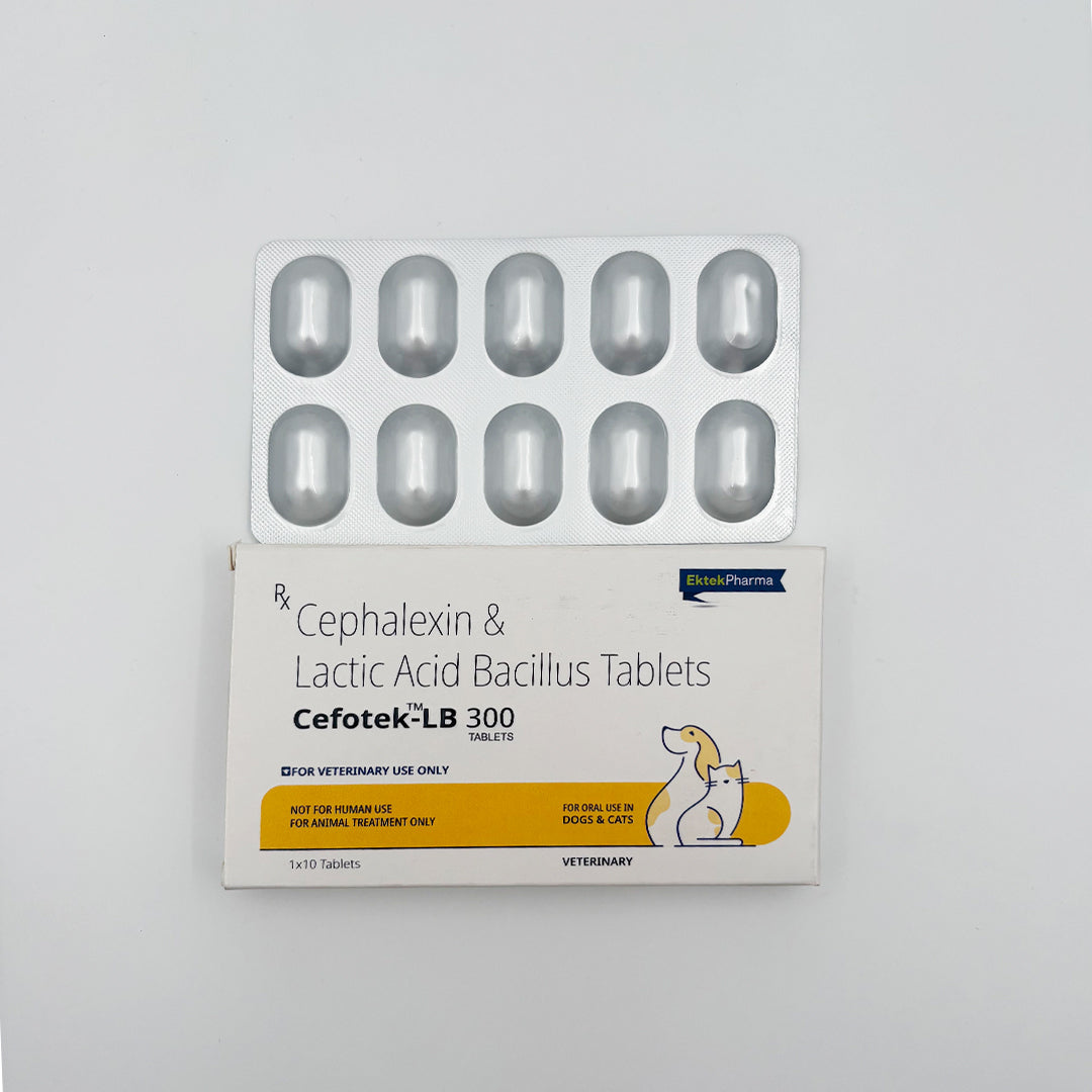 Veterinary probiotic tablets for dogs and cats