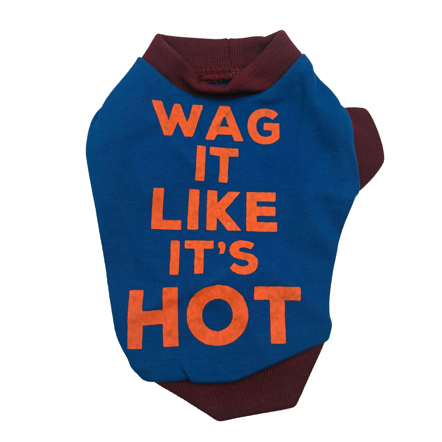 Wag It Like It’s Hot Printed Dog T-Shirt