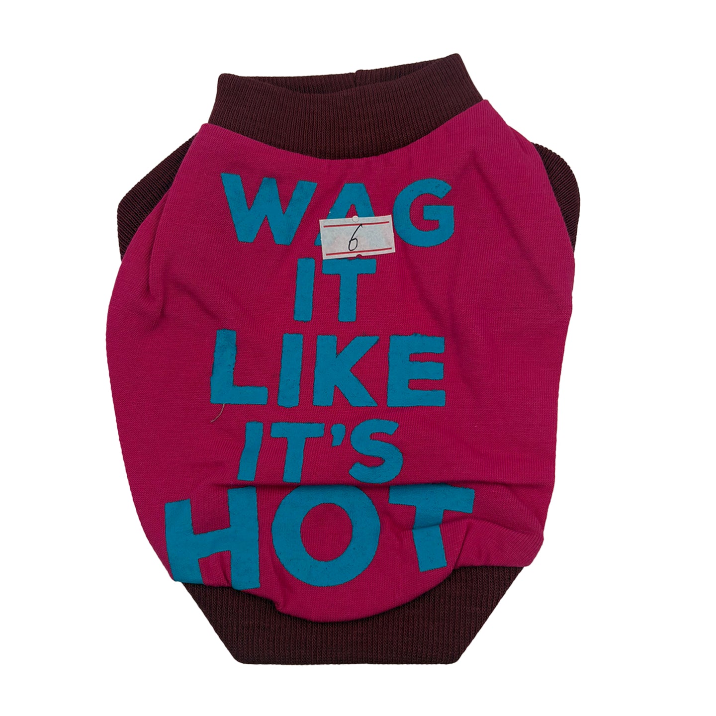 Wag It Like It’s Hot Printed Dog T-Shirt