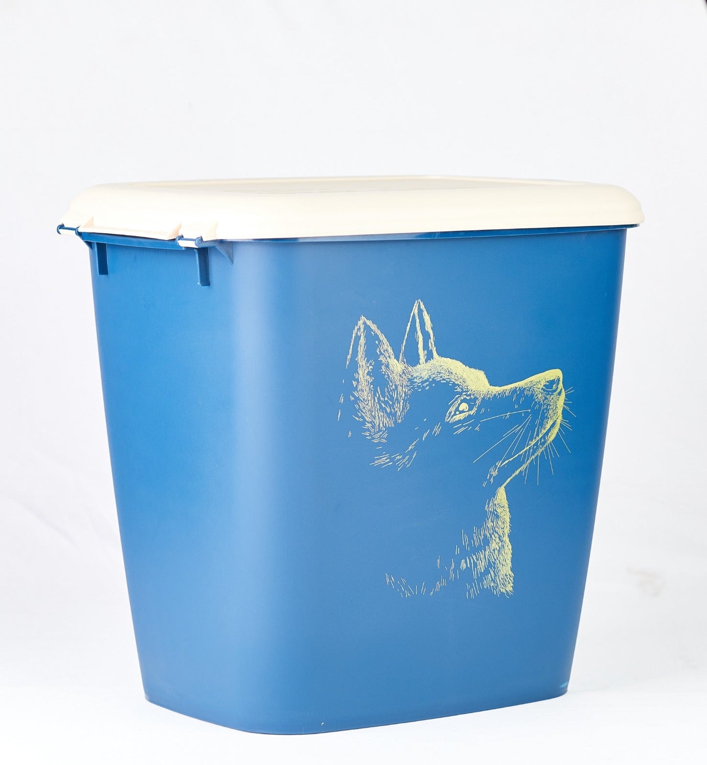 Pet Food Container-Dog/Cat Food Container - Blue