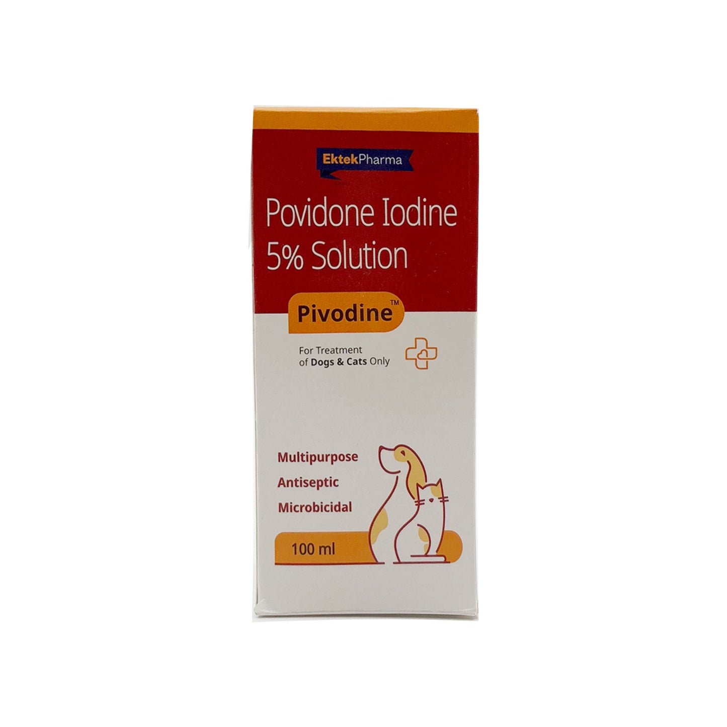Povidone Iodine 5% Solution – 100ml (Pack of 2)