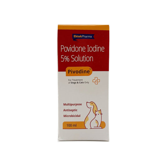 Povidone Iodine 5% Solution – 100ml (Pack of 2)