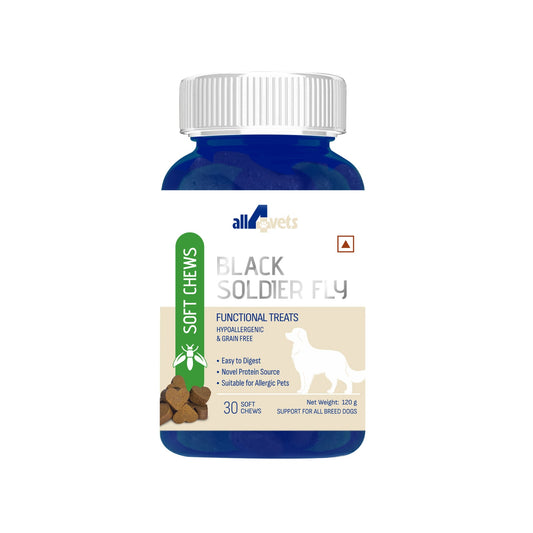 SOFT CHEWS- BLACK SOLDIER FLY FOR DOGS