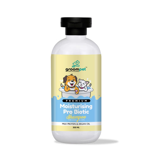 Groompet Probiotic Moisturising Shampoo 300ml | Best Pet Shampoo in India |