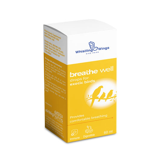 Breathe Well Drops for Exotic Birds 60 ML – Respiratory Support for Cage Birds | Ektek Global