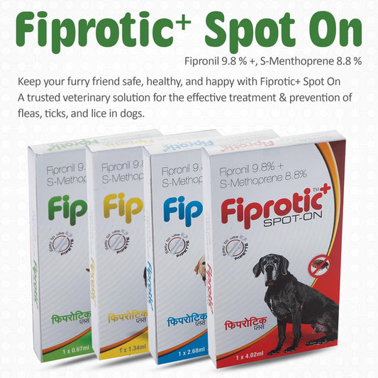 FIPROTIC + SPOT ON FOR DOGS