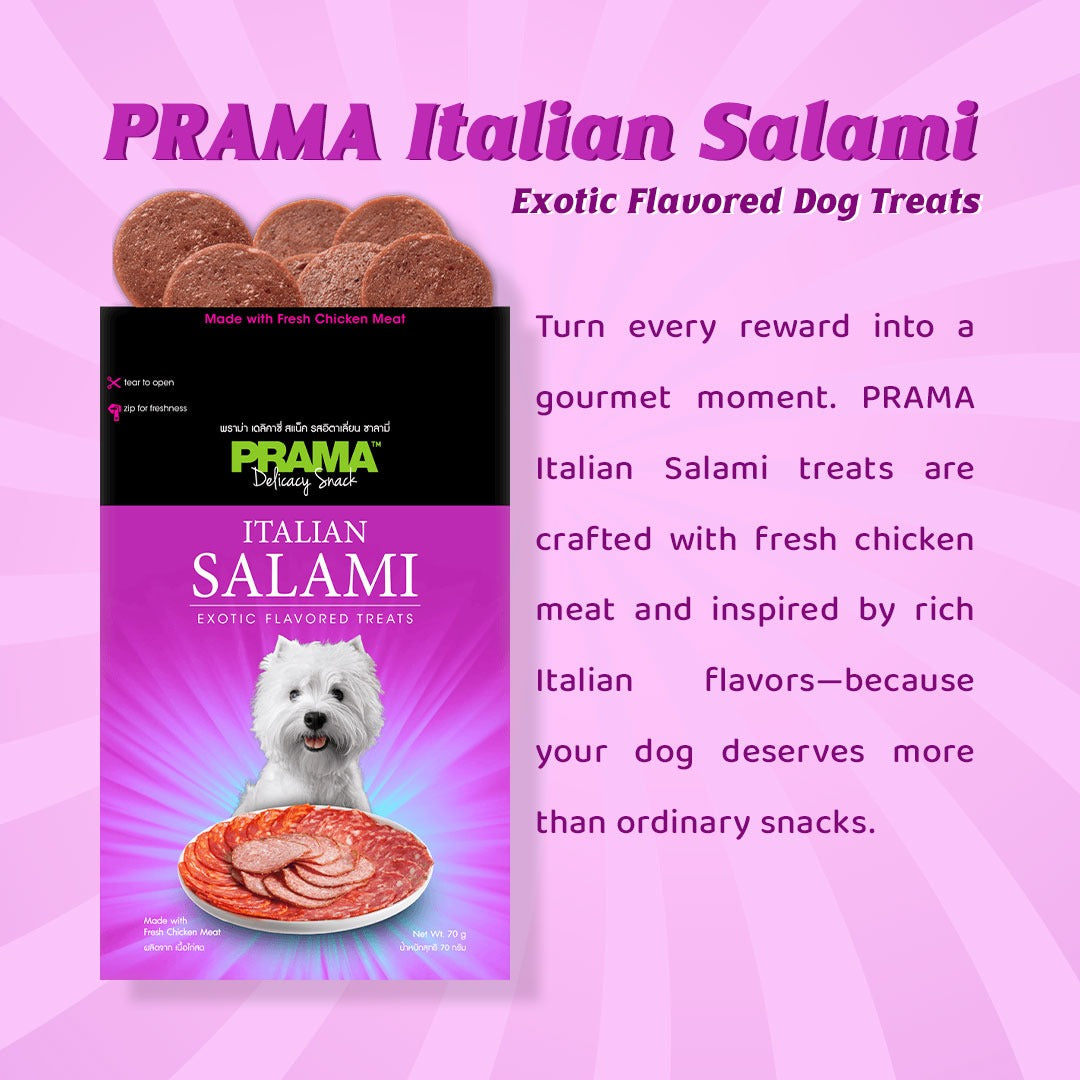 Prama Italian Salami Flavoured Treats