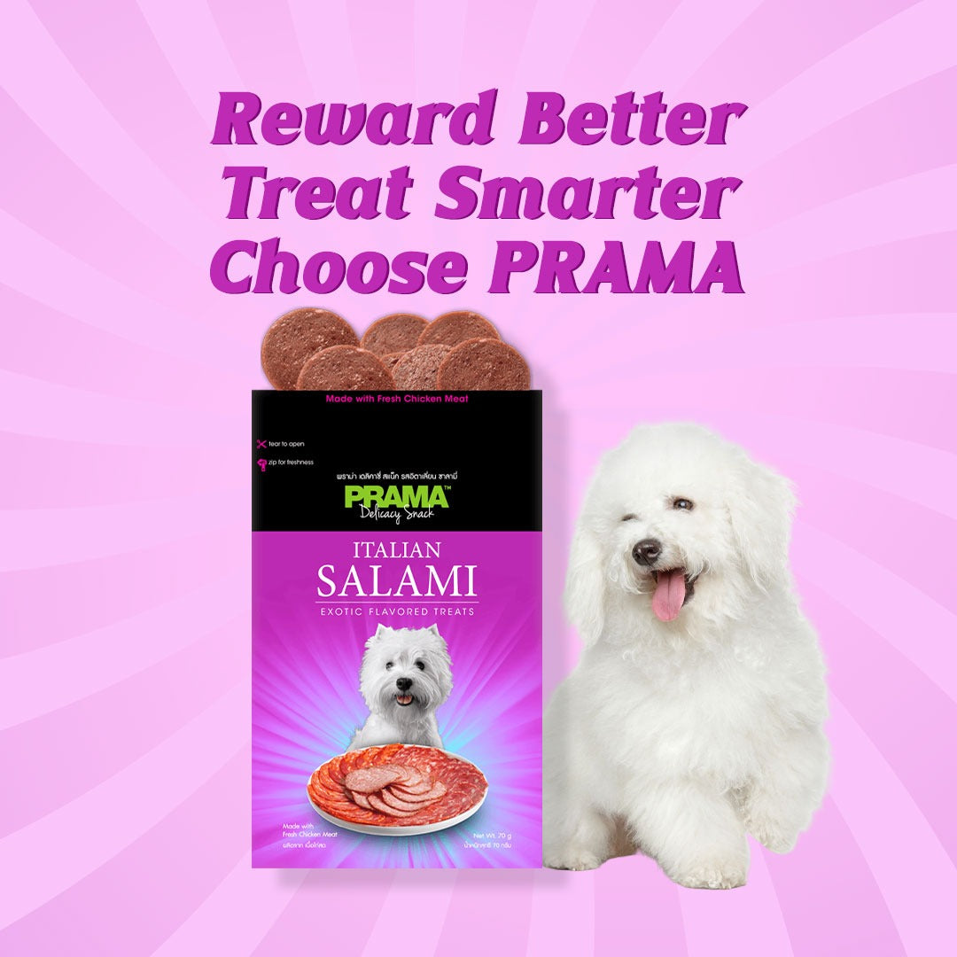 Dogs liked Prama Italian Salami Flavoured Treats