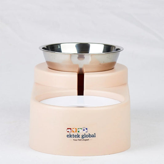 Pet Food & Water Dispenser With Water Gallon