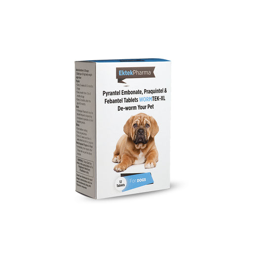 Worm-Tek XL Tablet (Multi Spectrum All Wormer) For Dogs