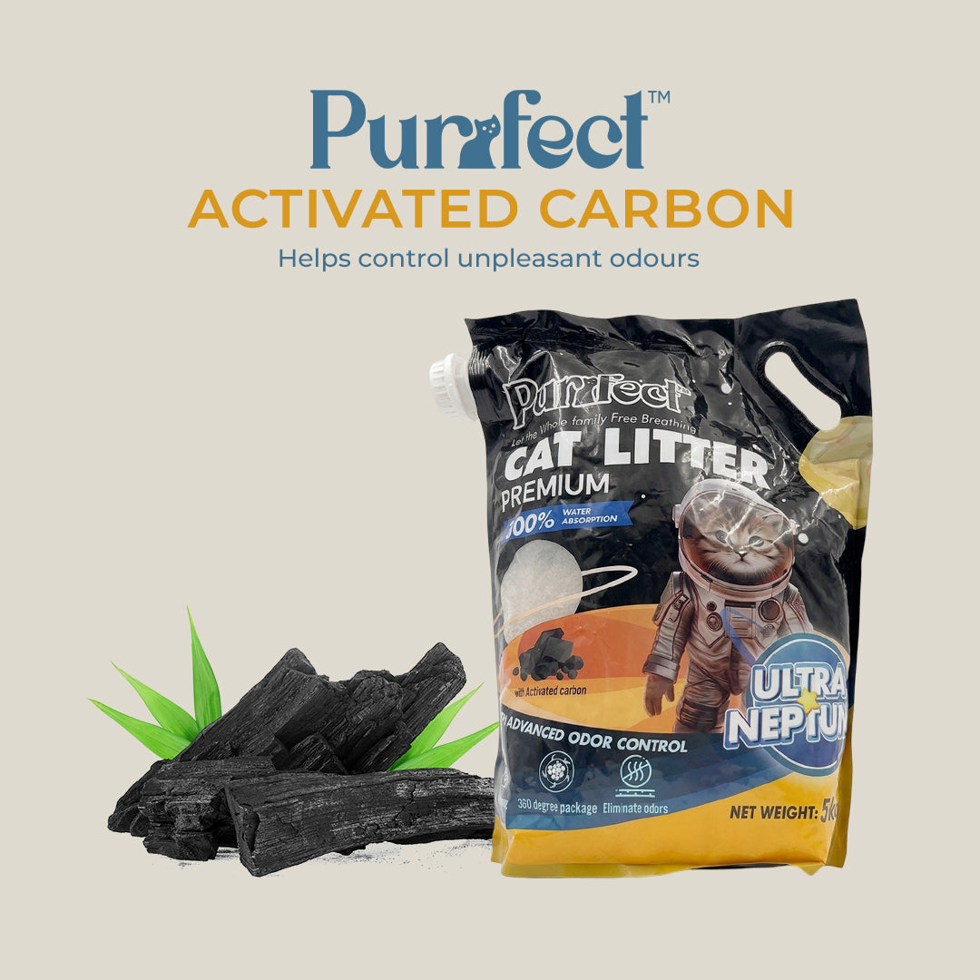 Purrfect Premium Cat Litter – Ultra Neptune with Activated Carbon | 5kg