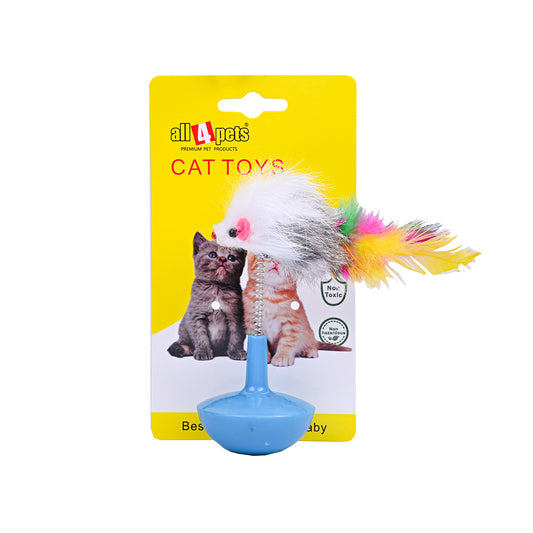 Cat Toy with Feathers