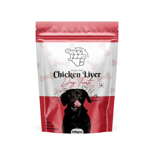 WooFood Chicken Liver Dog Treats -100gm