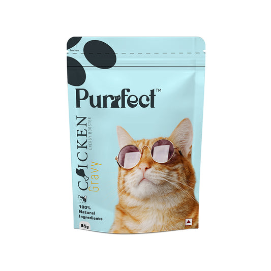 Purrfect Chicken Gravy (Energy booster) - 85g (Pack of 5)