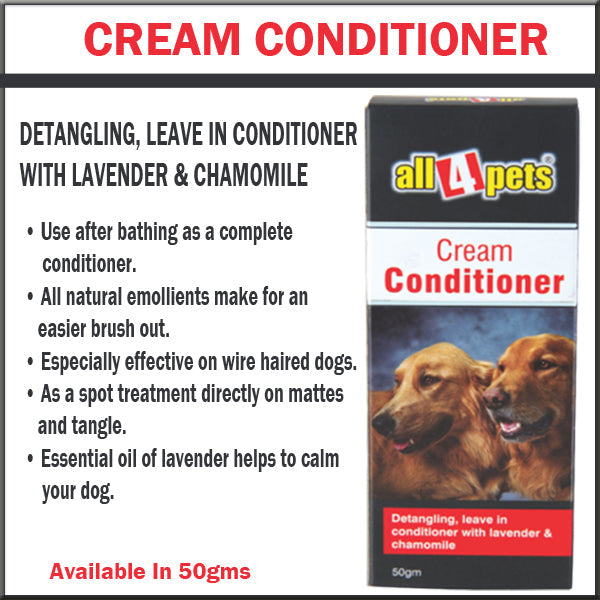 All4pets Cream Conditioner -50gm