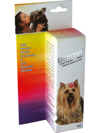 DENTOPET DOG TEETH SPRAY 50ML