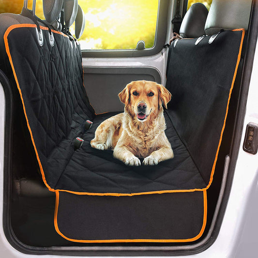 Car Back Seat Cover for Dogs &amp; Cats (Standard Size)