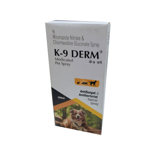 K-9 DERM MEDICATED PET SPRAY 100ML