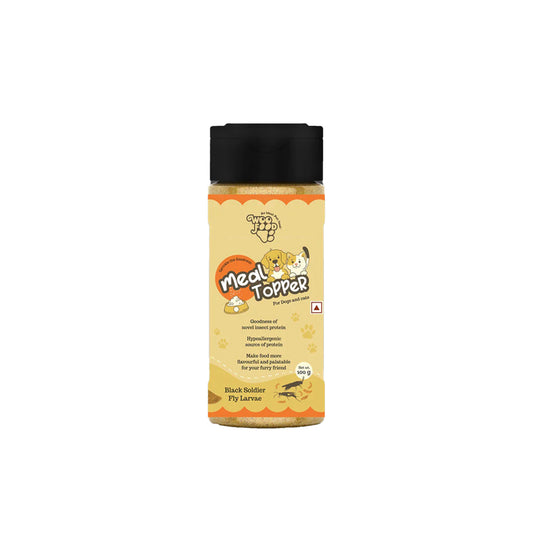 Meal Topper Black Soldier Fly Larvae 100g For Dogs and Cats